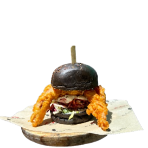 Hamburguesa de cangrejo